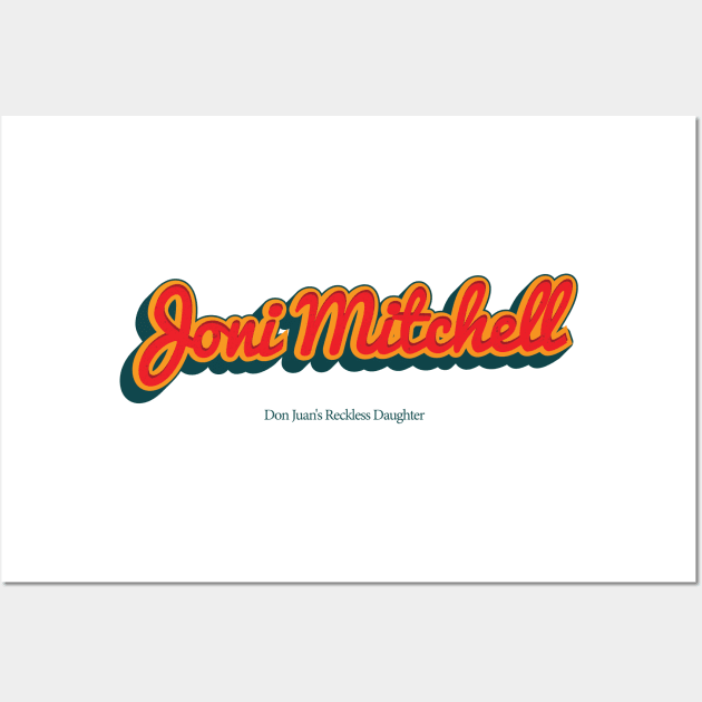 Joni Mitchell Wall Art by PowelCastStudio